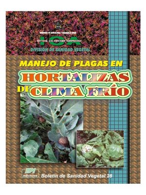 cover image of Manejo de plagas en hortalizas de clima frío